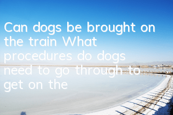 TCan dogs be brought on the train? What procedures do dogs need to go through to get on the train?