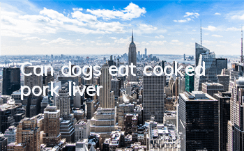Can dogs eat cooked pork liver?