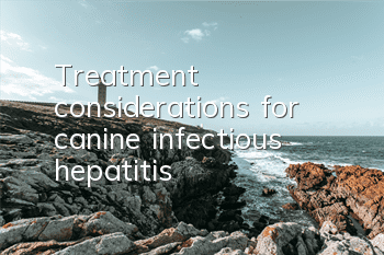 Treatment considerations for canine infectious hepatitis