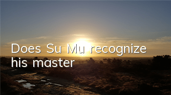 Does Su Mu recognize his master?