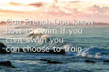 TCan French Dou know how to swim? If you can't swim, you can choose to train!