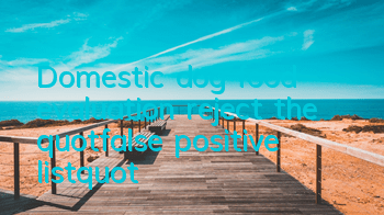 Domestic dog food evaluation: reject the "false positive list"!