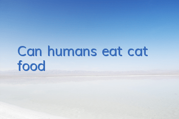 Can humans eat cat food?