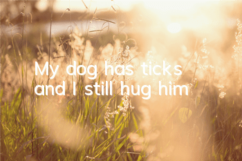 My dog ​​has ticks and I still hug him