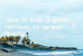 How to train a golden retriever to spread quietly