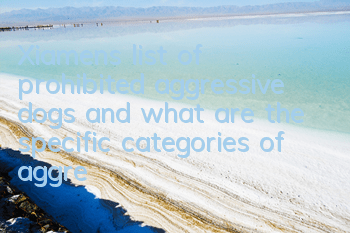 Xiamen’s list of prohibited aggressive dogs and what are the specific categories of aggressive dogs?