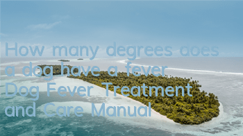 How many degrees does a dog have a fever? Dog Fever Treatment and Care Manual