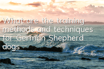 What are the training methods and techniques for German Shepherd dogs?