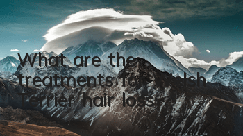 What are the treatments for Welsh Terrier hair loss?