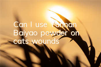Can I use Yunnan Baiyao powder on cats’ wounds?