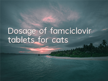 Dosage of famciclovir tablets for cats