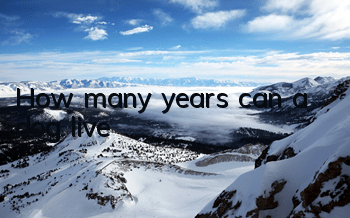 How many years can a dog live?
