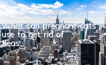 TWhat can pregnant cats use to get rid of fleas?
