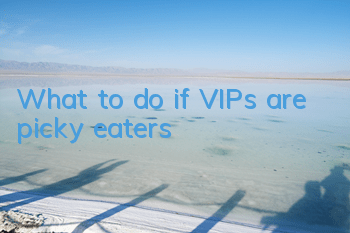 TWhat to do if VIPs are picky eaters